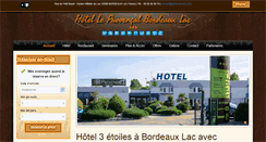 Desktop Screenshot of hotel-a-bordeaux.com