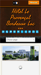 Mobile Screenshot of hotel-a-bordeaux.com